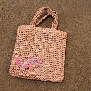 Woven mini bag, 100% paper!